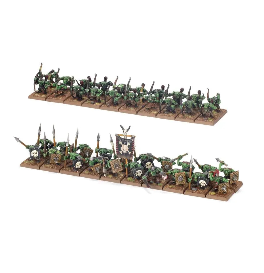 Warhammer Old World: Orc & Goblin Tribes Goblin Mob Games Workshop Miniature Games