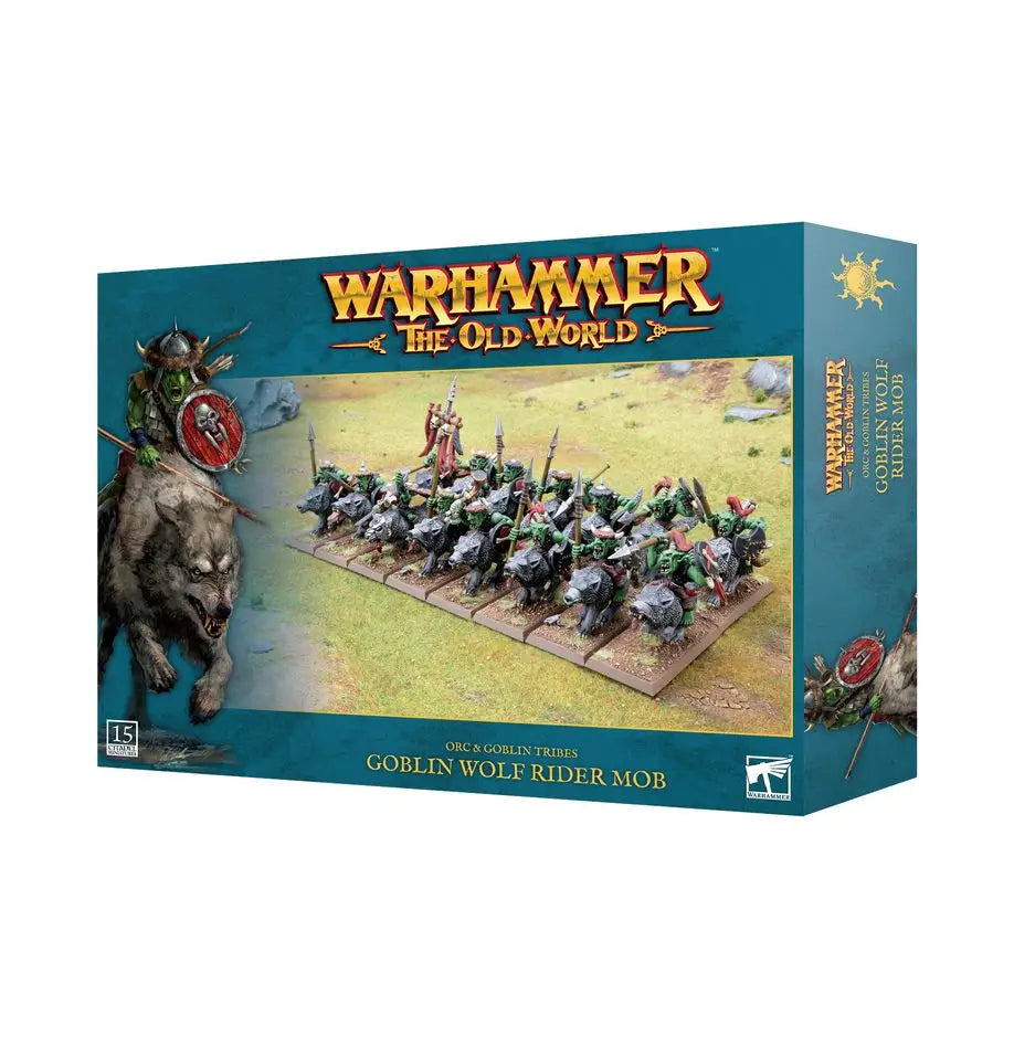 Warhammer Old World: Orc & Goblin Tribes Goblin Wolf Rider Mob Games Workshop Miniature Games