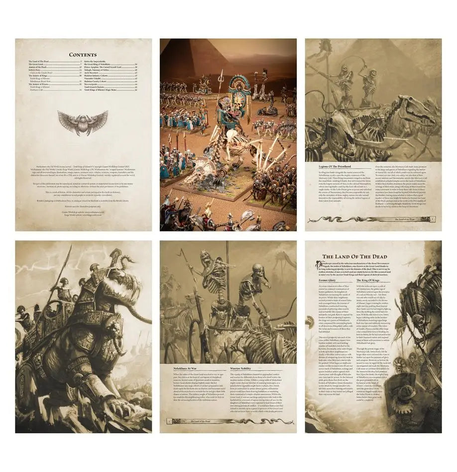 Warhammer Old World: Tomb Kings of Khemri Arcane Journal (EN) Games Workshop Miniature Games
