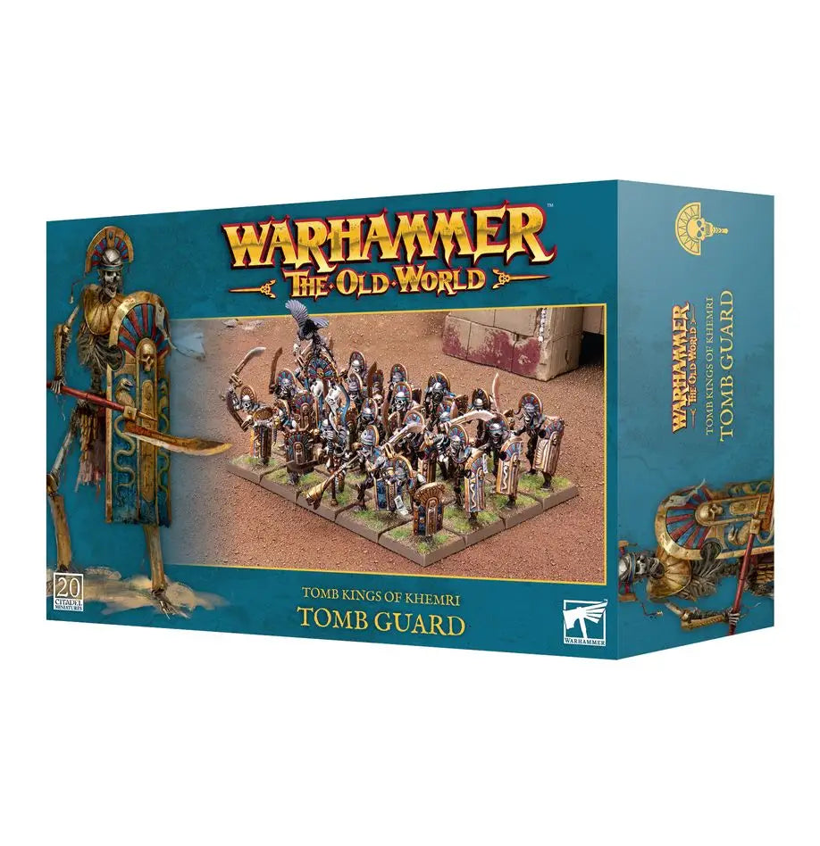 Warhammer Old World: Tomb Kings of Khemri Tomb Guard Games Workshop Miniature Games