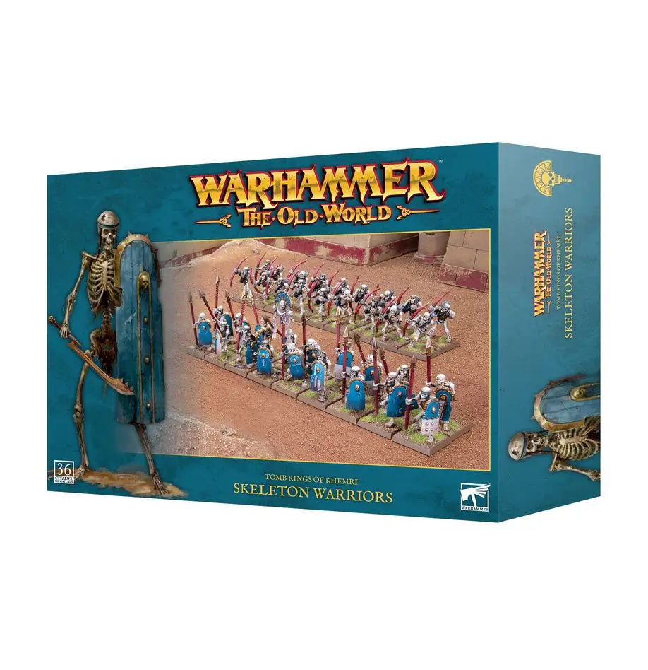 Warhammer Old World: Tomb Kings of Khemri Skeleton Warriors Games Workshop Miniature Games