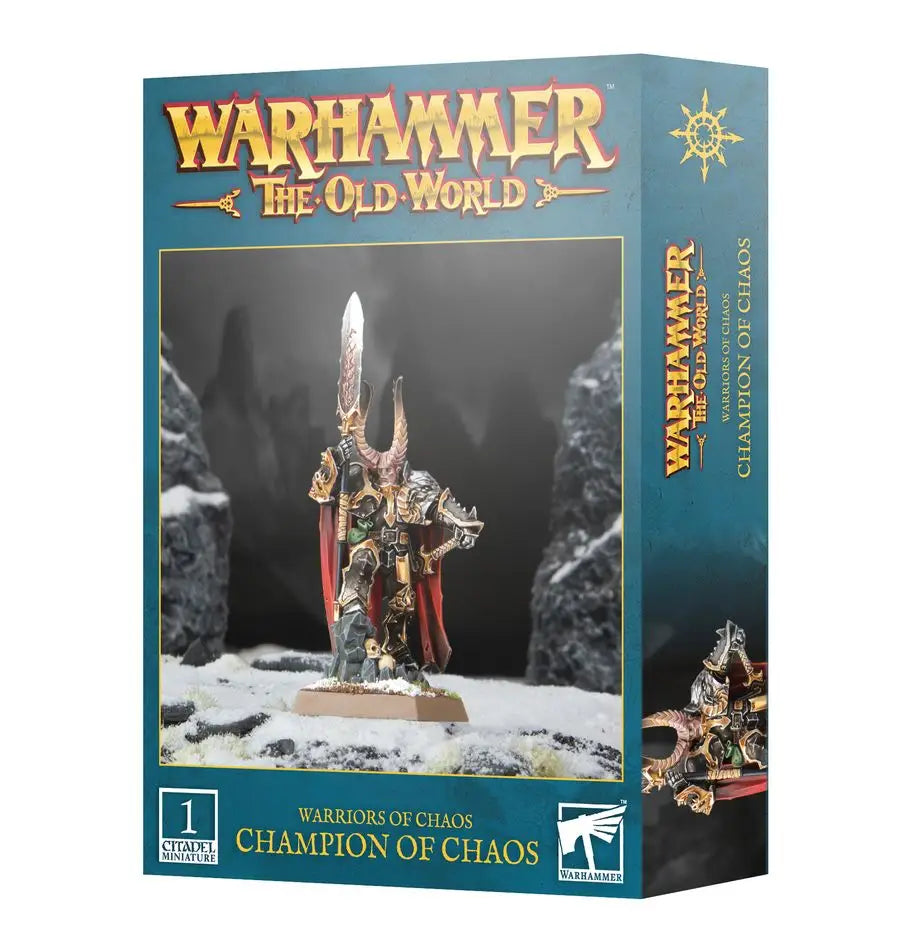 Warhammer Old World: Warriors of Chaos Champion of Chaos Games Workshop Miniature Games