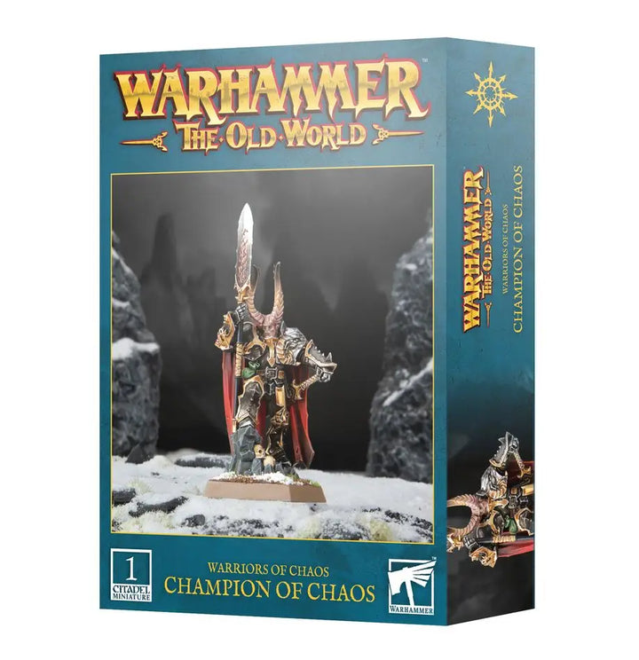 Warhammer Old World: Warriors of Chaos Champion of Chaos Games Workshop Miniature Games