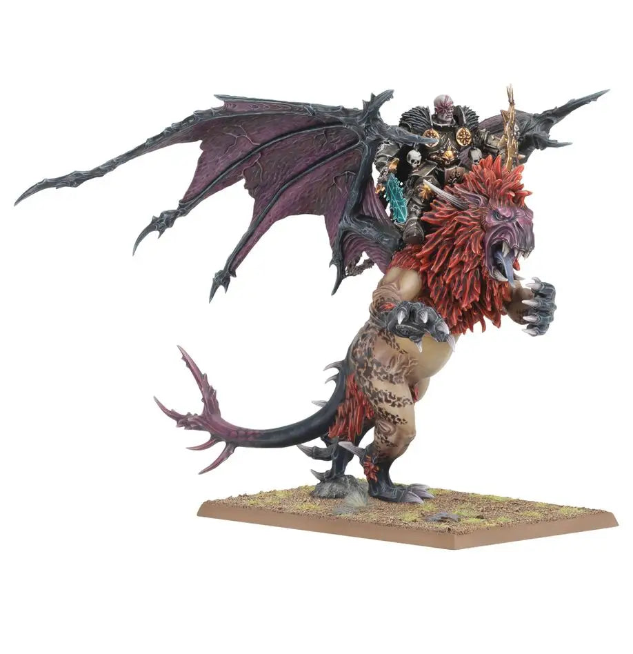 Warhammer Old World: Warriors of Chaos Lord on Manticore Games Workshop Miniature Games