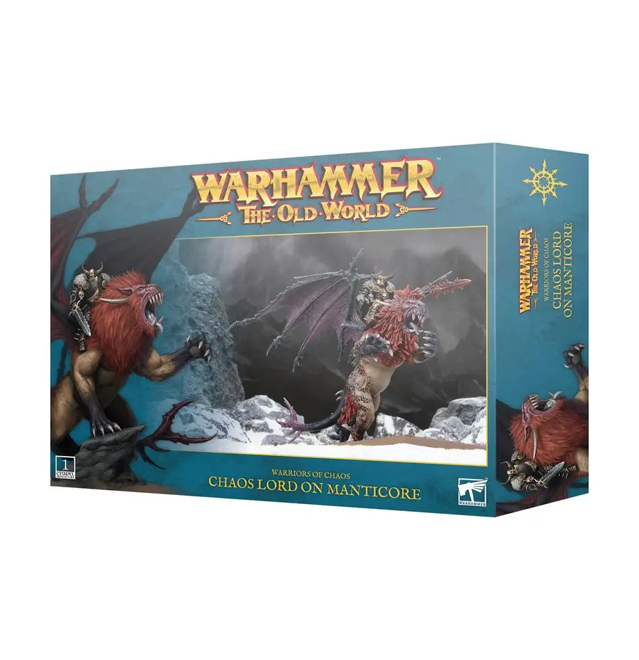 Warhammer Old World: Warriors of Chaos Lord on Manticore Games Workshop Miniature Games