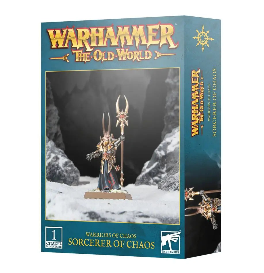 Warhammer Old World: Warriors of Chaos Sorcerer of Chaos Games Workshop Miniature Games