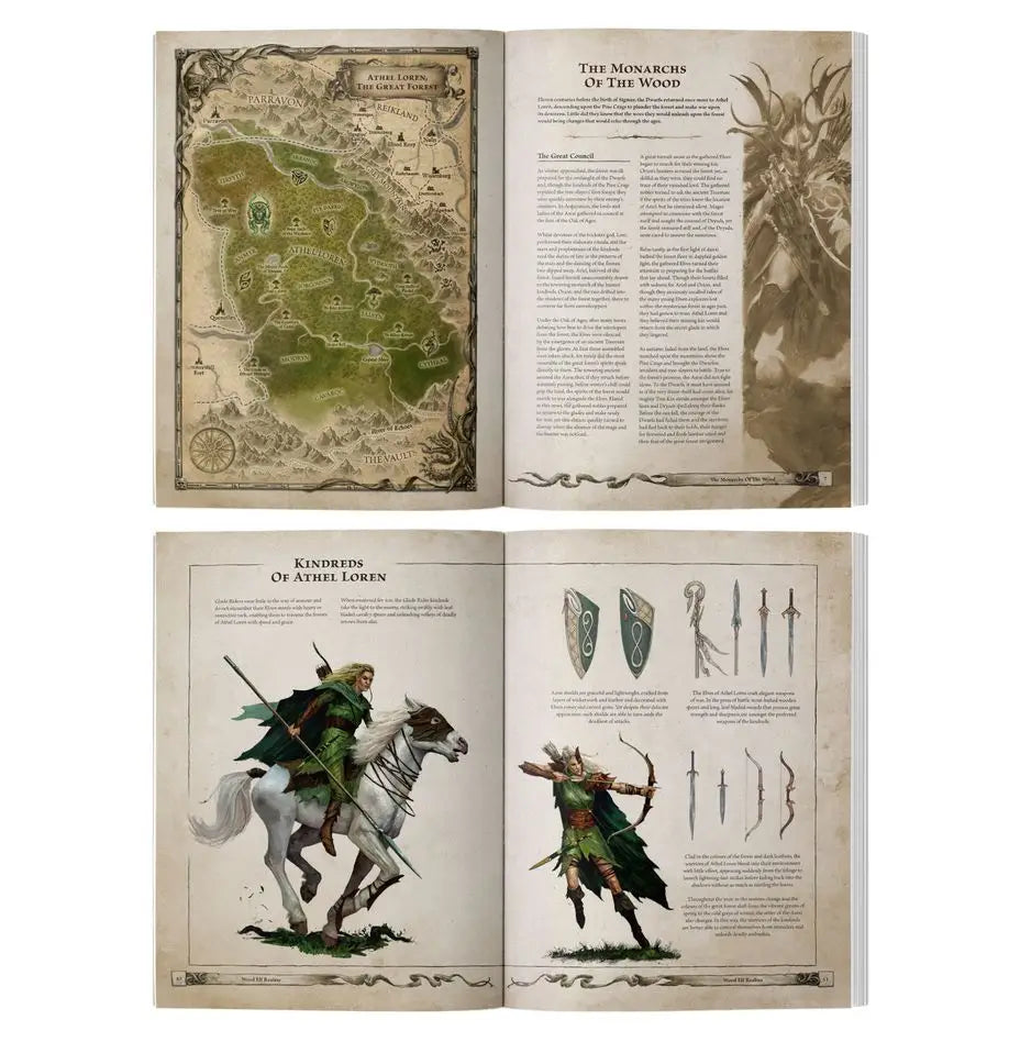 Warhammer Old World: Wood Elf Realms Arcane Journal (EN) Games Workshop Miniature Games