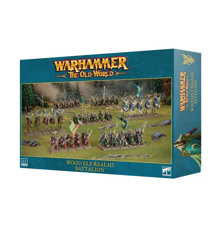 Warhammer Old World: Wood Elf Realms Battalion Games Workshop Miniature Games