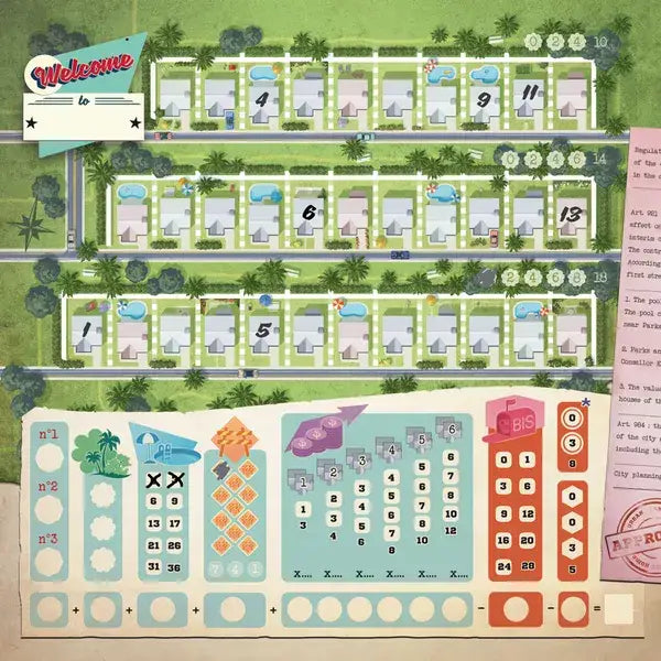 Welcome To... (EN) - Deep Water Games - Board Games