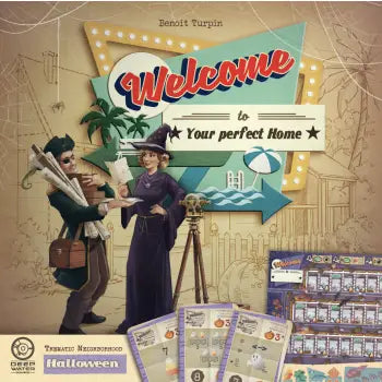Welcome To...: Halloween Thematic Neighborhood (EN) - Deep Water Games - Board Games