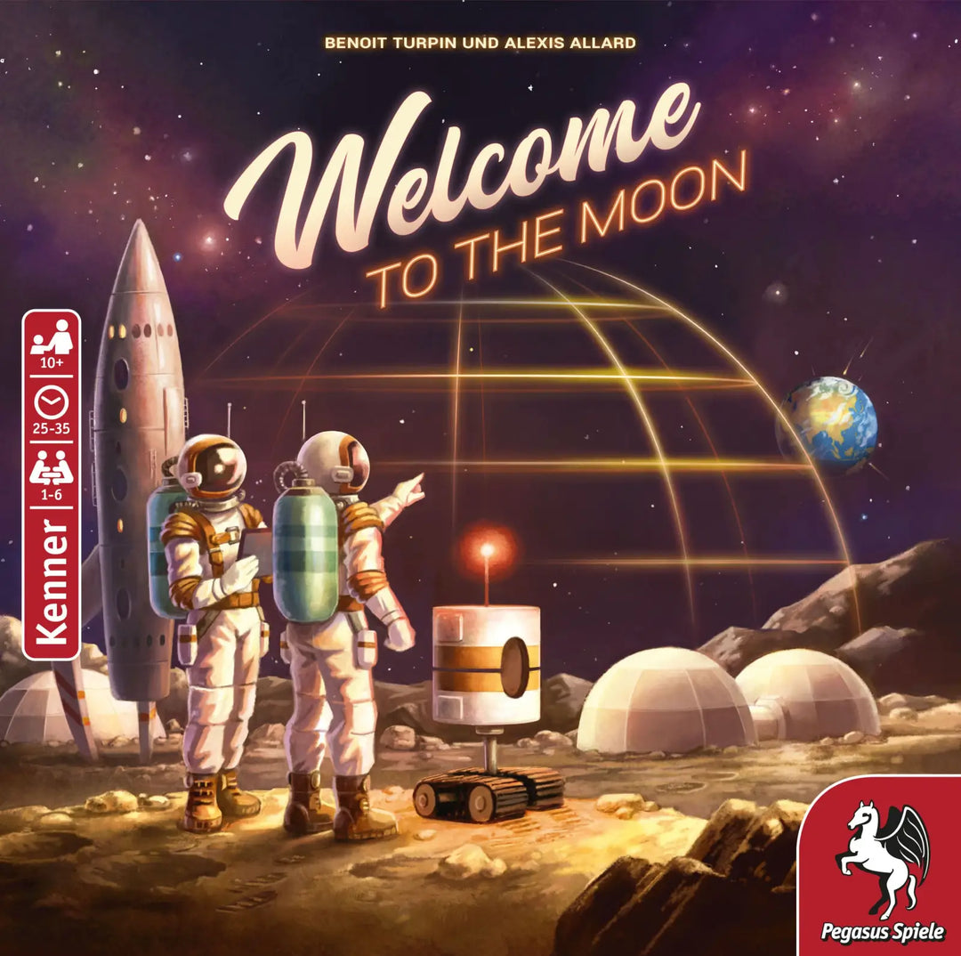 Welcome to: The Moon (DE) - Pegasus Spiele - Board Games