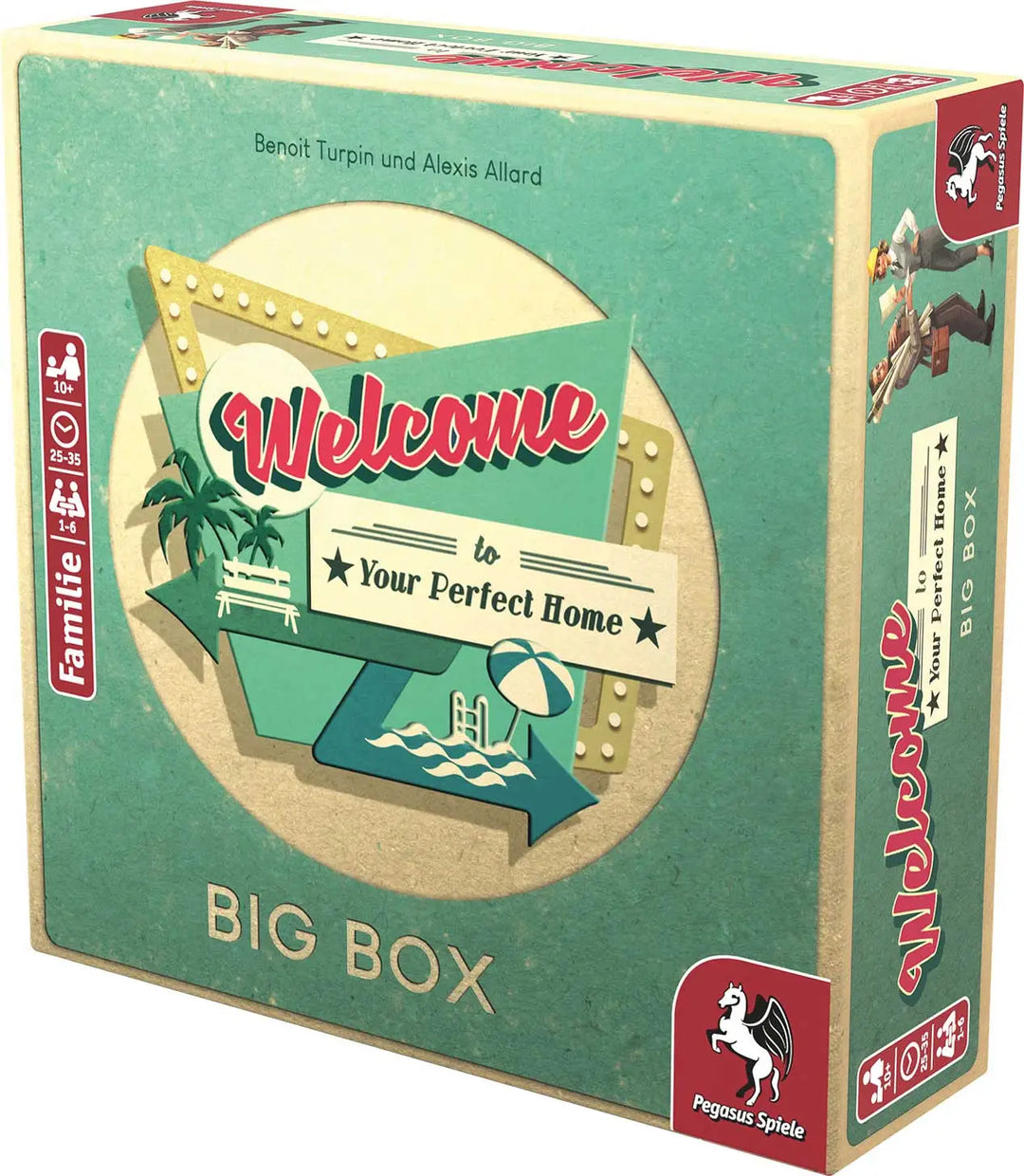 Welcome to: Your perfect Home - Big Box (DE) - Pegasus Spiele - Board Games