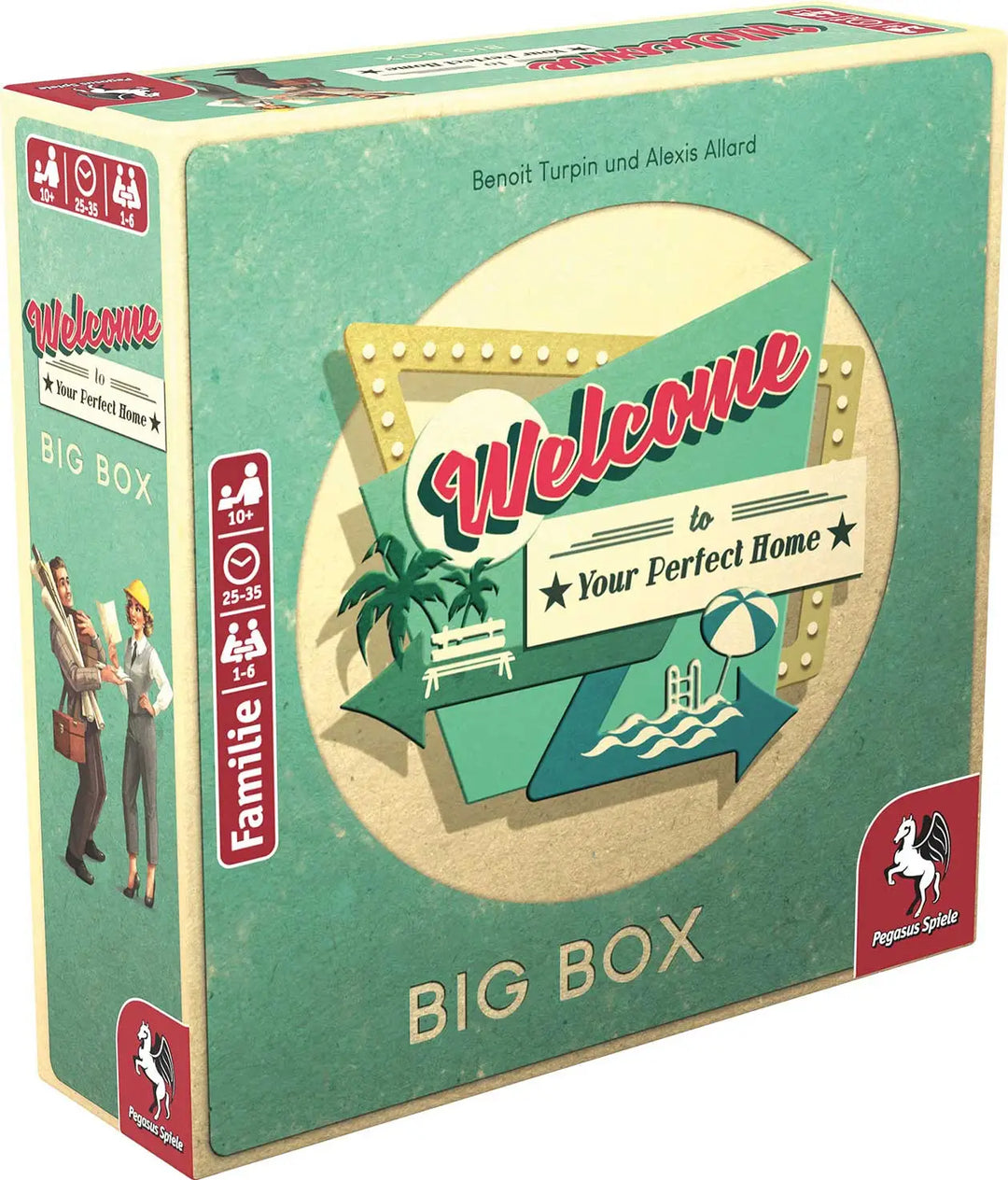 Welcome to: Your perfect Home - Big Box (DE) - Pegasus Spiele - Board Games