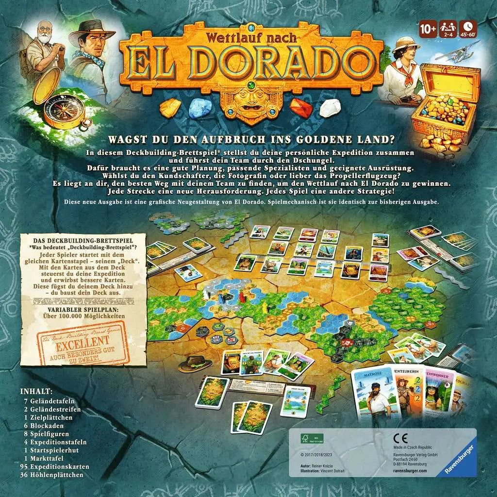 Wettlauf nach El Dorado (DE) - Ravensburger - Board Games