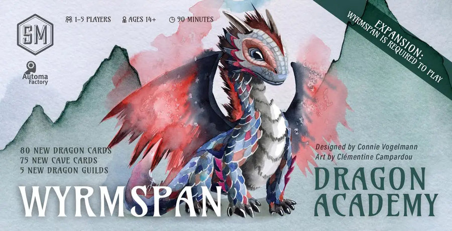 Wyrmspan: Dragon Academy (EN) - Stonemaier Games - Board Games