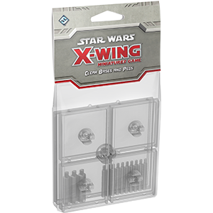 Star Wars X-Wing: Bases and Pegs (Clear)