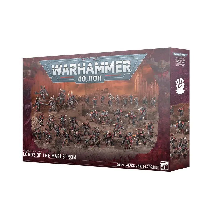 Warhammer 40k: Chaos Space Marines - Battleforce - Red Corsairs - Lords of the Maelstrom (EN) - Games Workshop Ltd.