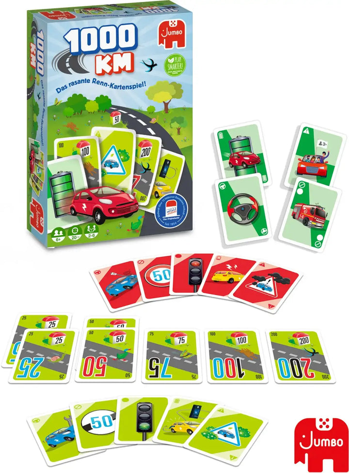 1000 KM: Kartenspiel (DE) - Jumbo - Board Games