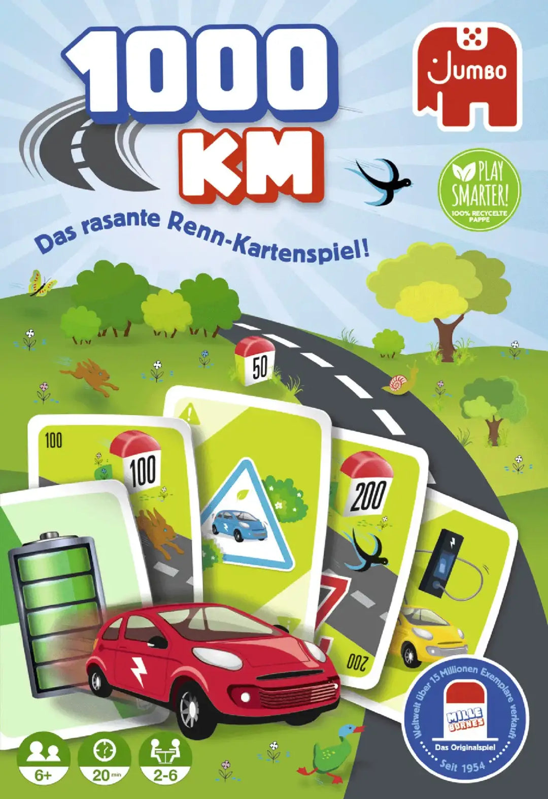 1000 KM: Kartenspiel (DE) - Jumbo - Board Games