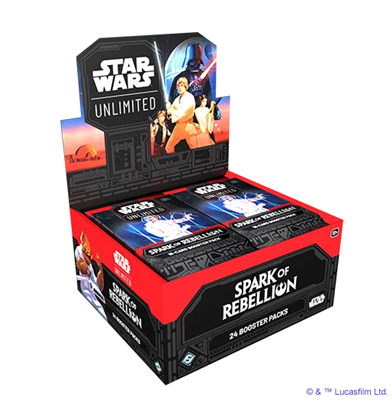 Star Wars: Unlimited - Spark of Rebellion - Display (24 Booster) (EN)