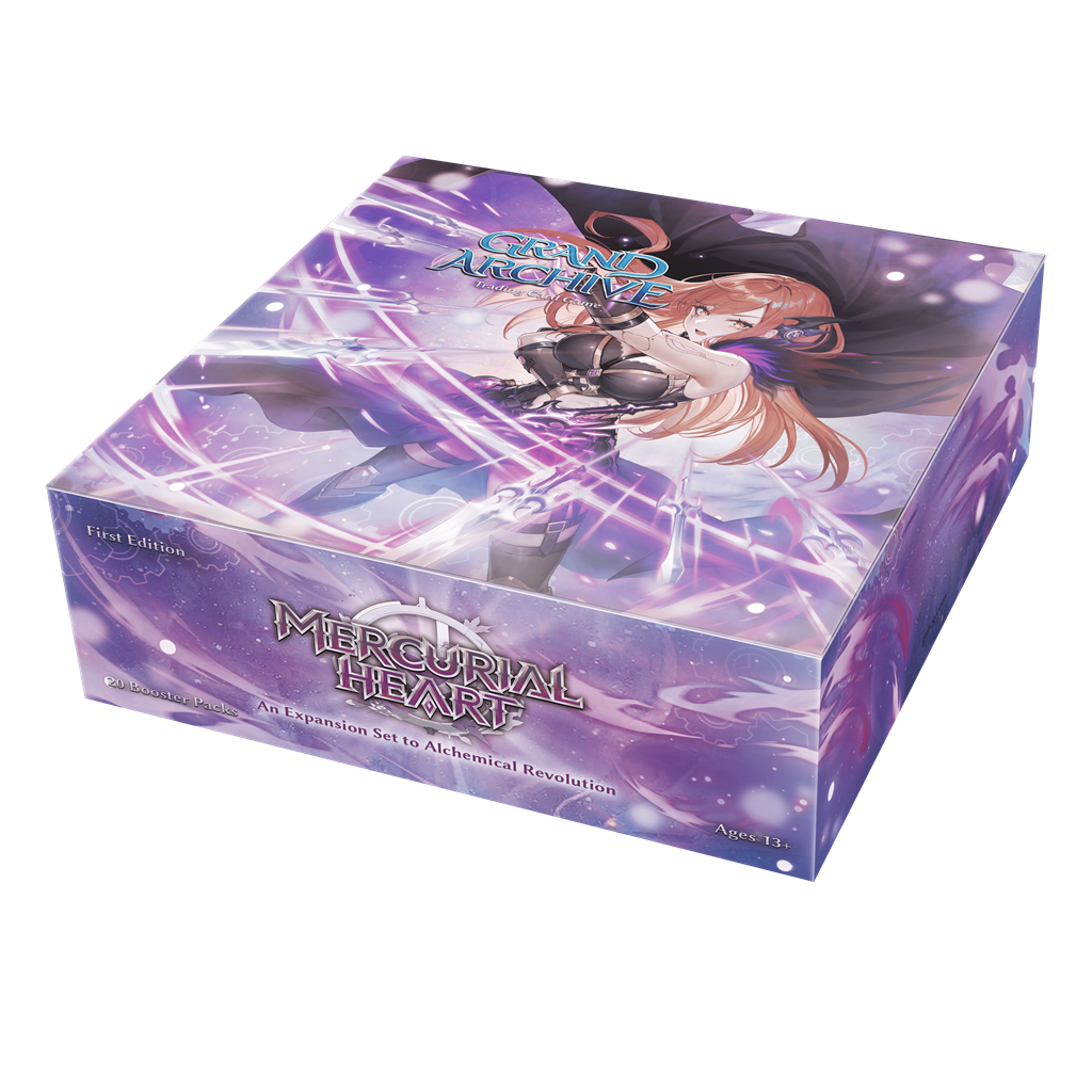 Grand Archive TCG: Mercurial Heart - "1st Edition" Booster Display (24 Boosters) (EN)