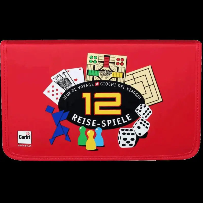 12 Reisespiele (DE/FR/IT) - Carlit - Board Games