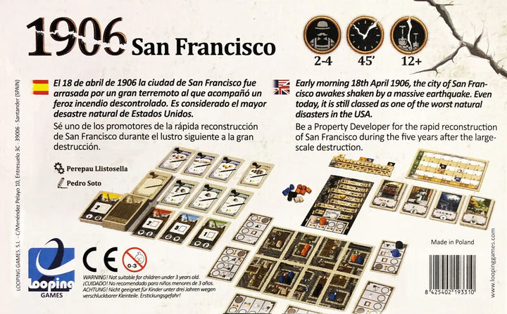 1906 San Francisco (EN) - Looping Games - Board Games