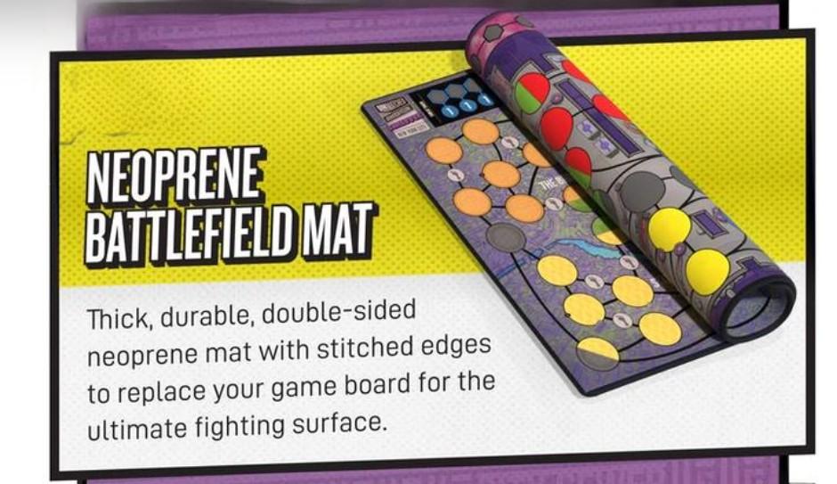 Unmatched Adventures: Teenage Mutant Ninja Turtles - Battlefield Mat (EN)