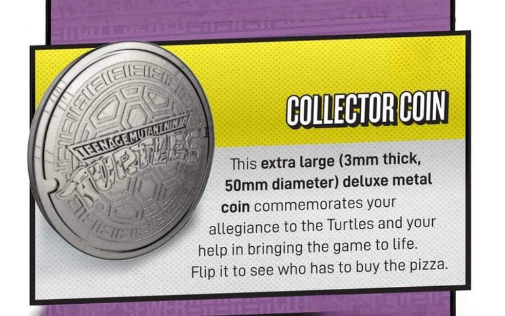 Unmatched Adventures: Teenage Mutant Ninja Turtles - Collector Coin