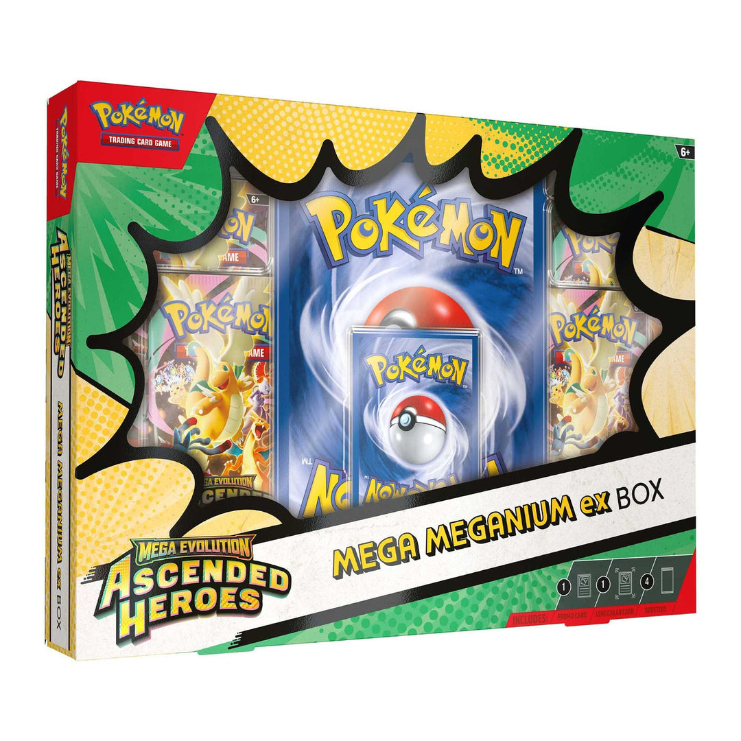 Pokémon TCG: Mega Evolution - Ascended Heroes - Mega Meganium - ex Box (EN)