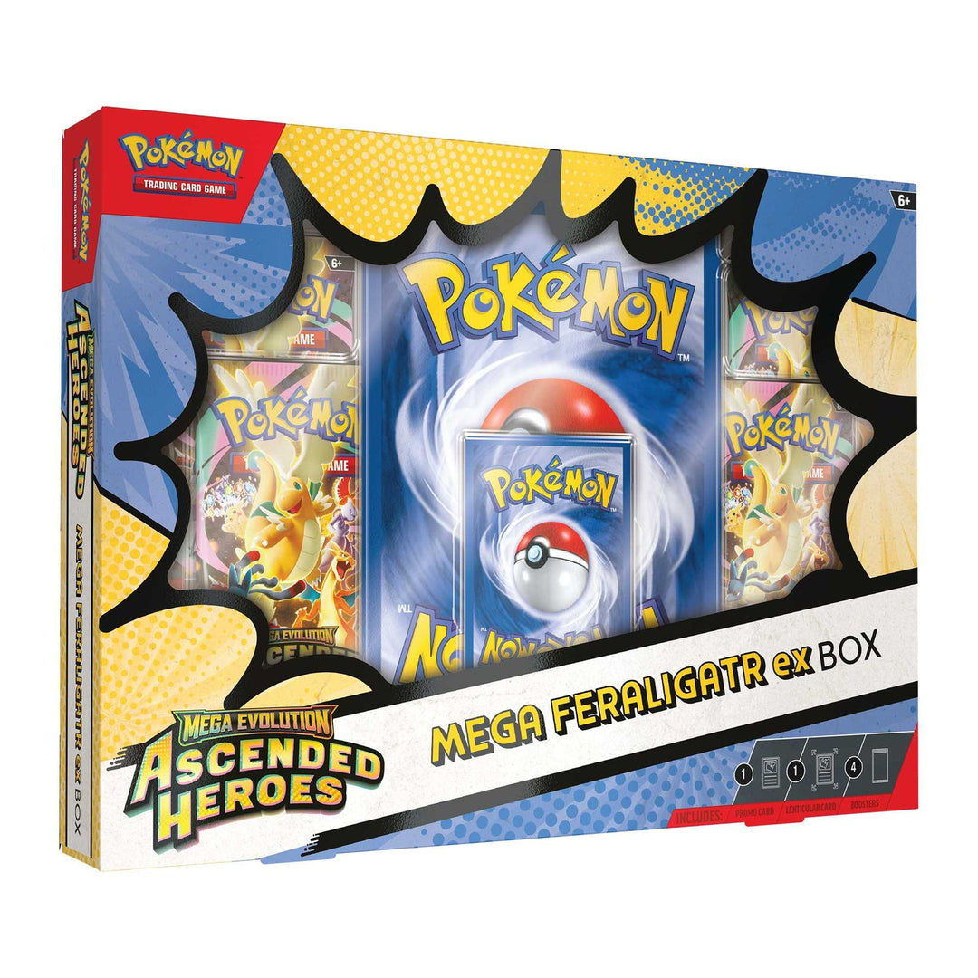 Pokémon TCG: Mega Evolution - Ascended Heroes - Mega Feraligatr - ex Box (EN)