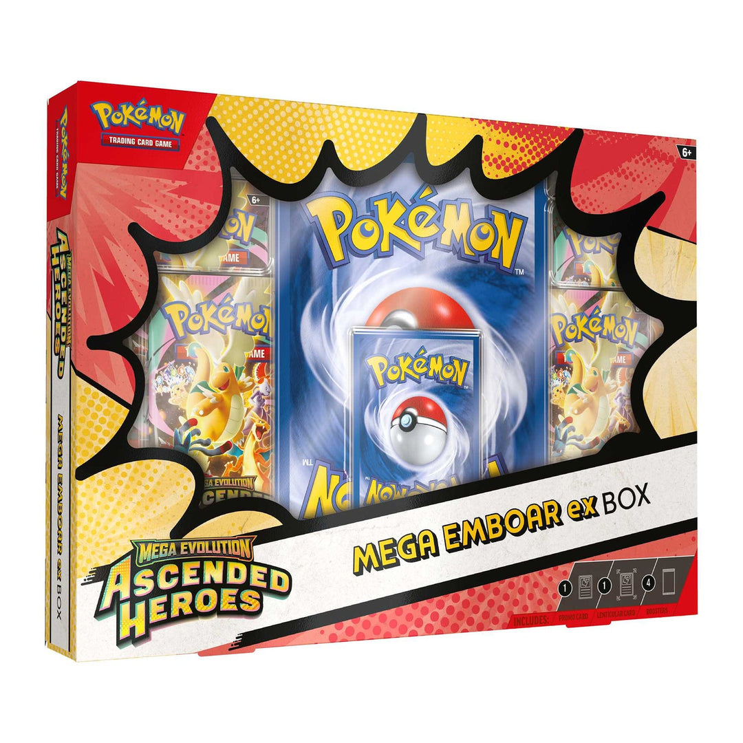 Pokémon TCG: Mega Evolution - Ascended Heroes - Mega Emboar - ex Box (EN)