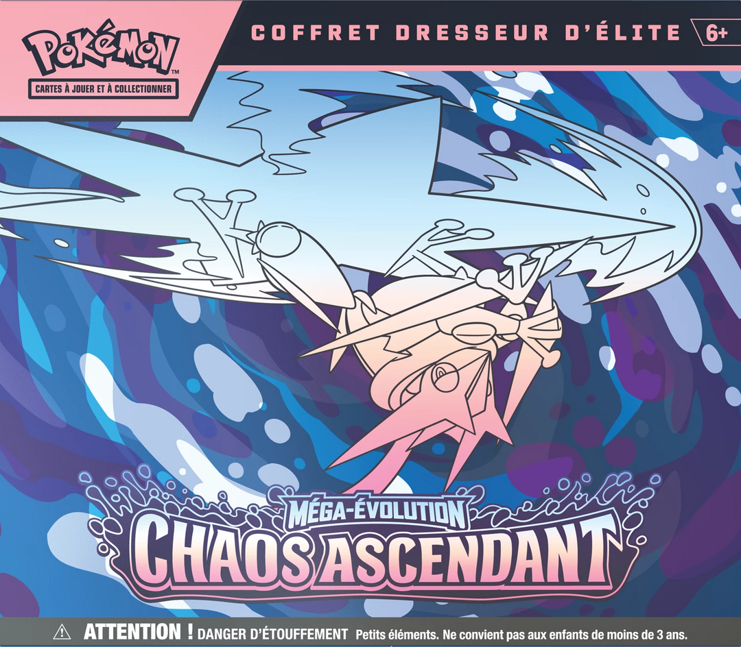Pokémon TCG: Mega Evolution - Chaos Ascendant - Coffret dresseur d'élite (FR)