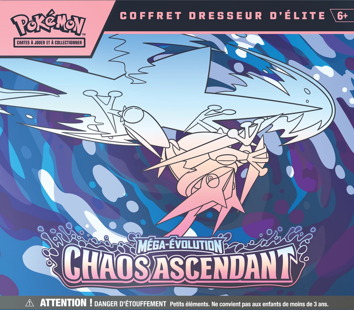 Pokémon TCG: Mega Evolution - Chaos Ascendant - Coffret dresseur d'élite (FR)