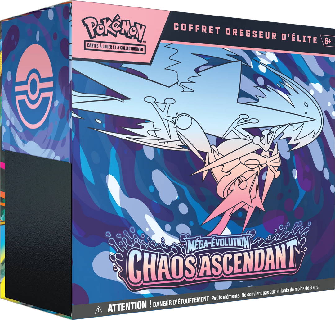 Pokémon TCG: Mega Evolution - Chaos Ascendant - Coffret dresseur d'élite (FR)