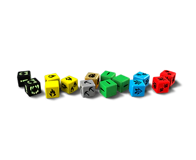 Deep Rock Galactic: Engraved Extra Dice Set