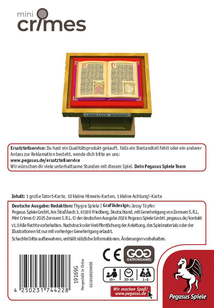 MiniCrimes: Ein wertvolles Buch (DE)