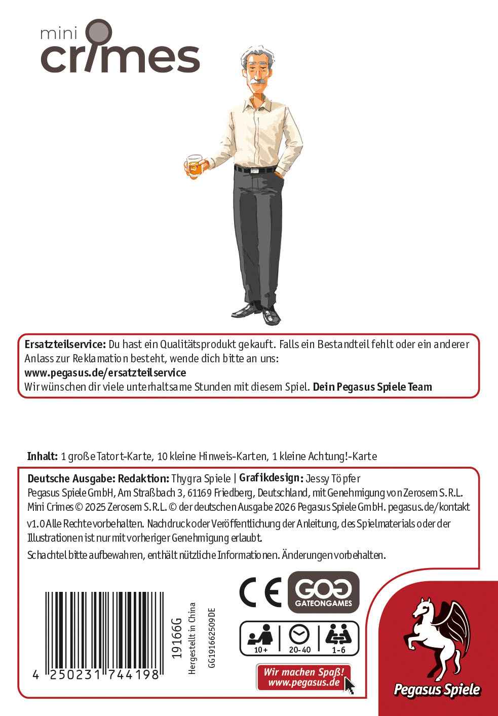 MiniCrimes: Blutiger See (DE)