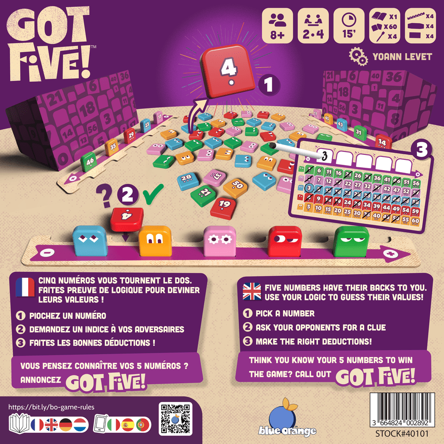 Got Five! (EN/DE/FR/IT)