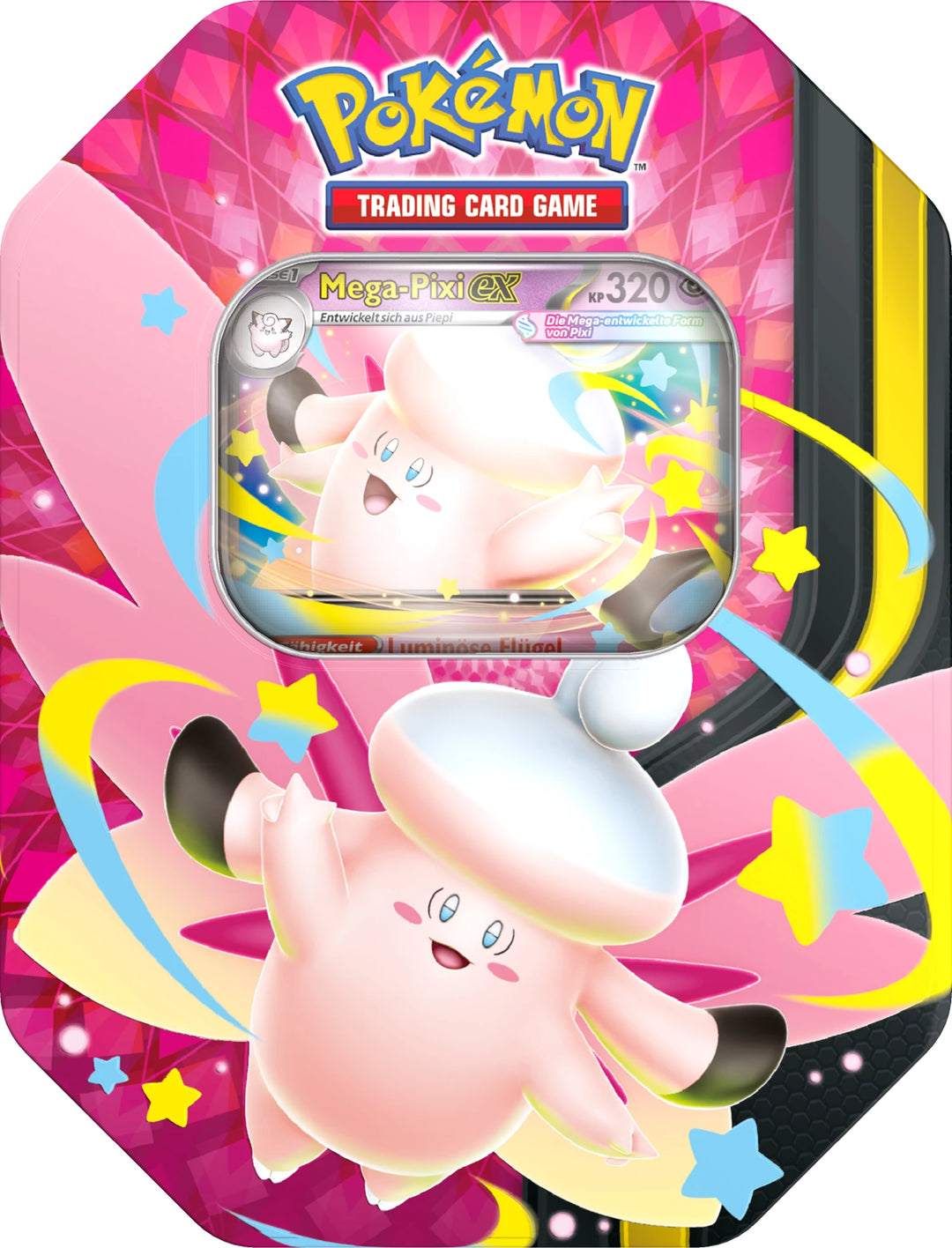 Pokémon TCG: Mega-Entwicklung - Mega-Mondschein - ex Tin Mega-Pixi (DE)