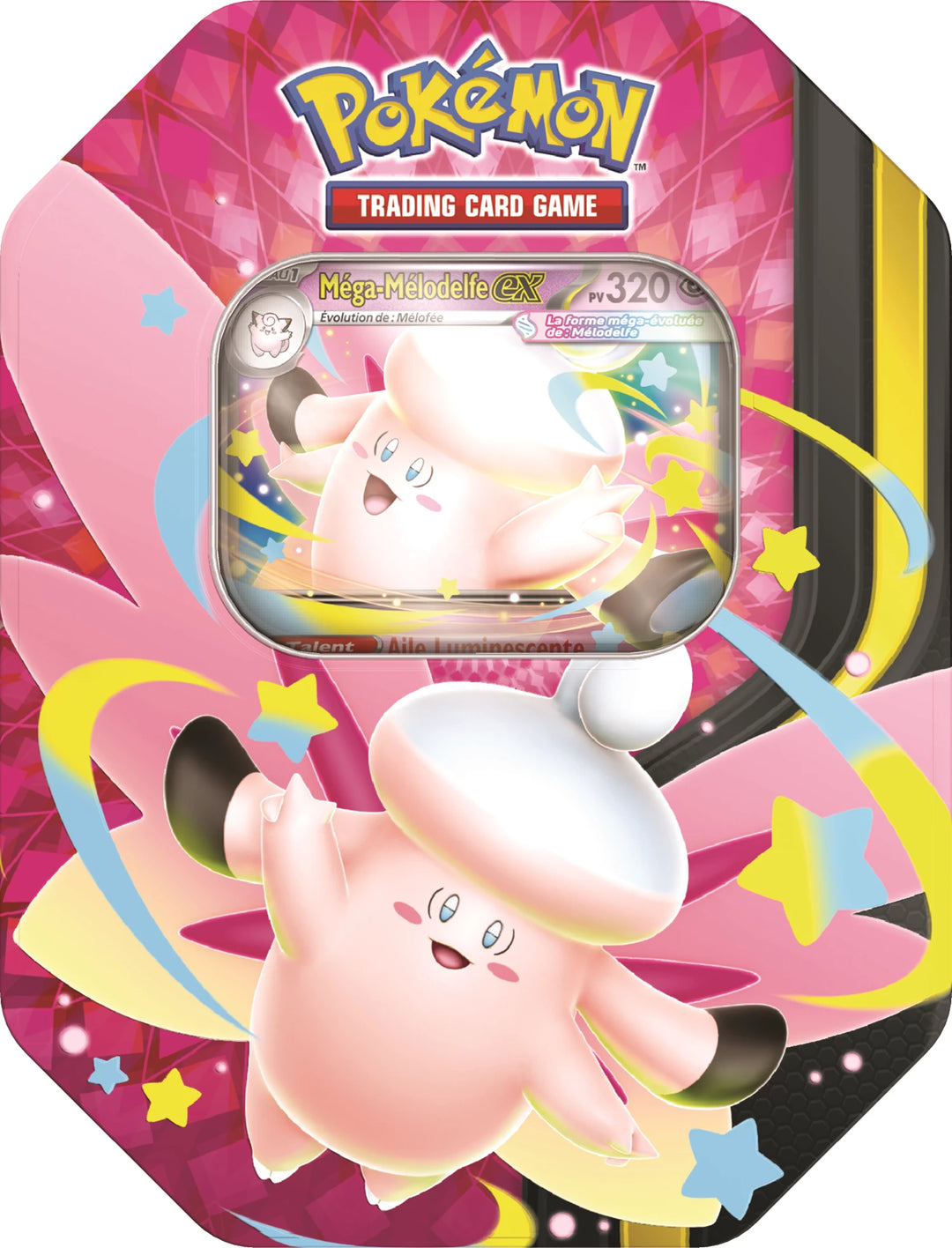 Pokémon TCG: Mega Evolution - ex Tin - Mega Clefable / Mega Gengar (FR)