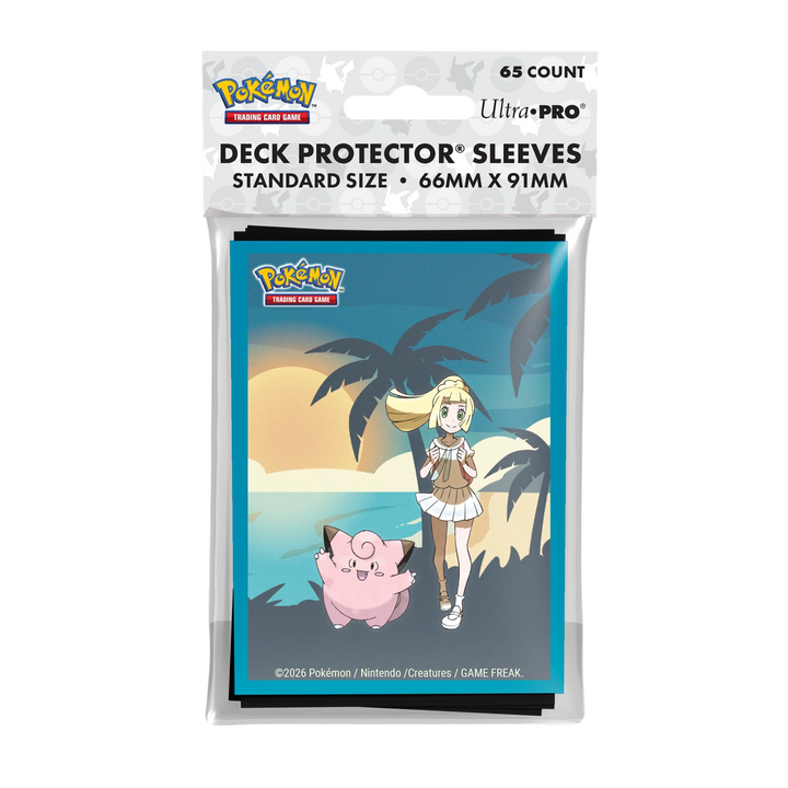 Art Sleeves:Pokémon TCG - Outer - Lillie and Clefairy - Deck Protector Sleeves