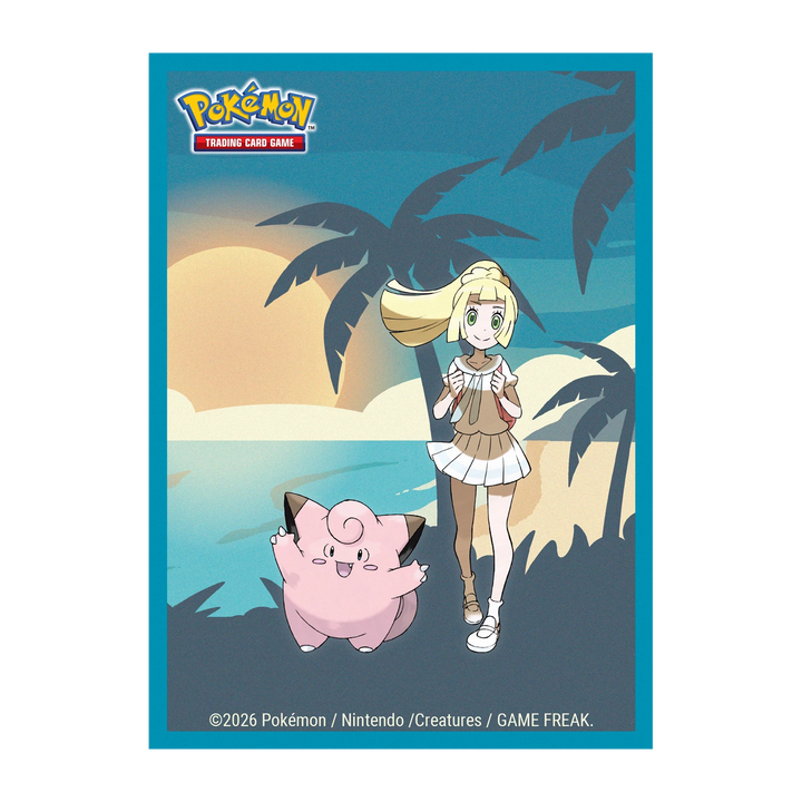 Art Sleeves:Pokémon TCG - Outer - Lillie and Clefairy - Deck Protector Sleeves