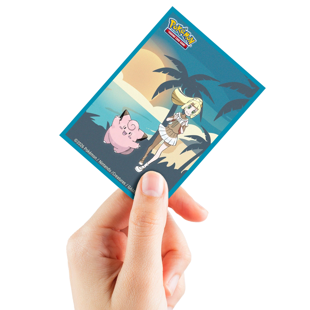 Art Sleeves:Pokémon TCG - Outer - Lillie and Clefairy - Deck Protector Sleeves
