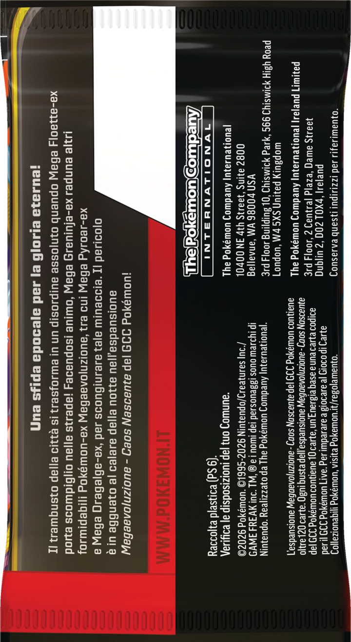 Pokémon TCG: Megaevoluzione - Caos Nascente - Booster (IT)