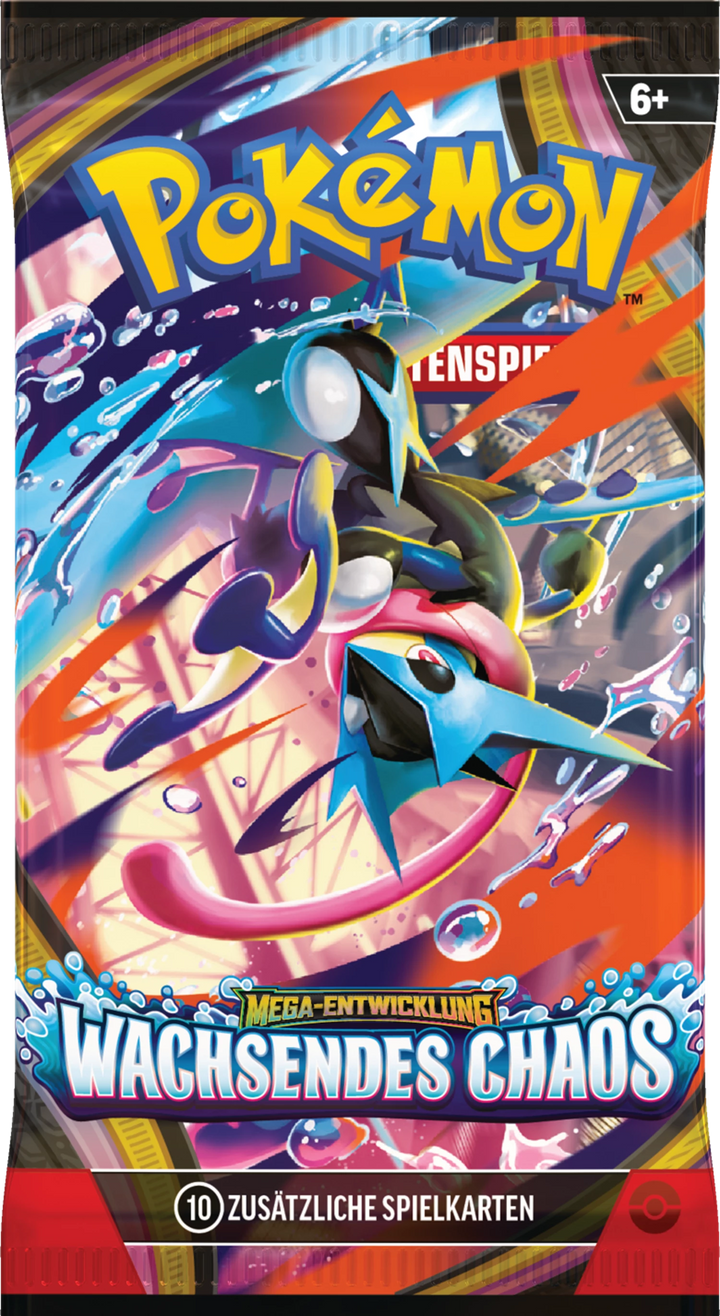 Pokémon TCG: Mega-Entwicklung - Wachsendes Chaos - Booster (DE)