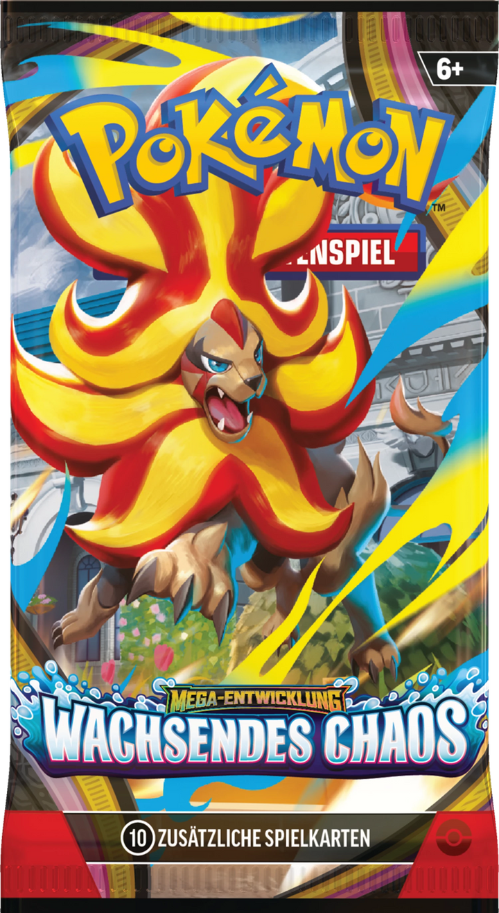 Pokémon TCG: Mega-Entwicklung - Wachsendes Chaos - Booster (DE)