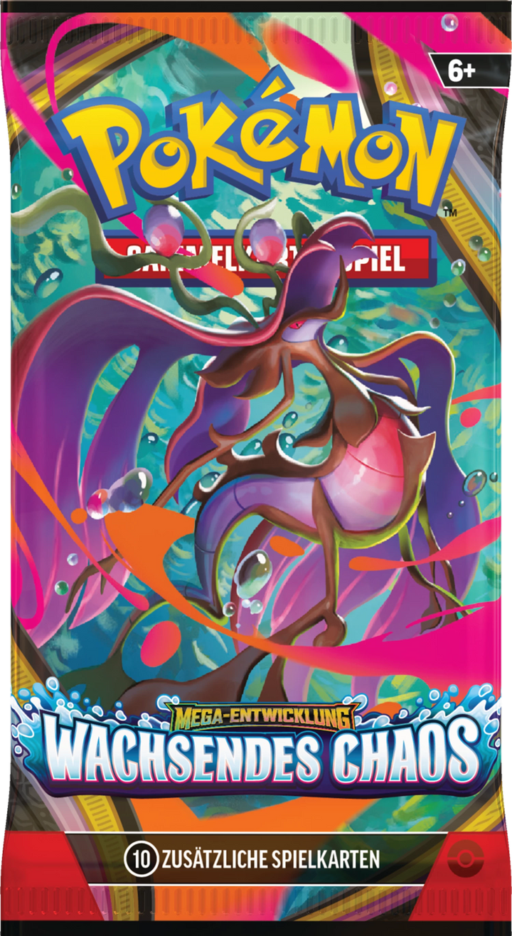 Pokémon TCG: Mega-Entwicklung - Wachsendes Chaos - Booster (DE)