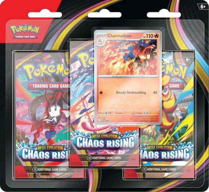 Pokémon TCG: Mega Evolution - Chaos Rising - Booster Blister Pack (EN)