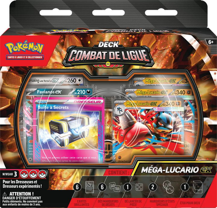 Pokémon TCG: Combat de Ligue Deck - Mega Lucario-ex (FR)